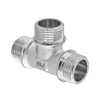 Трійник NFCT-06-MMM-N-1/2''MMM нікельований (NF3101)